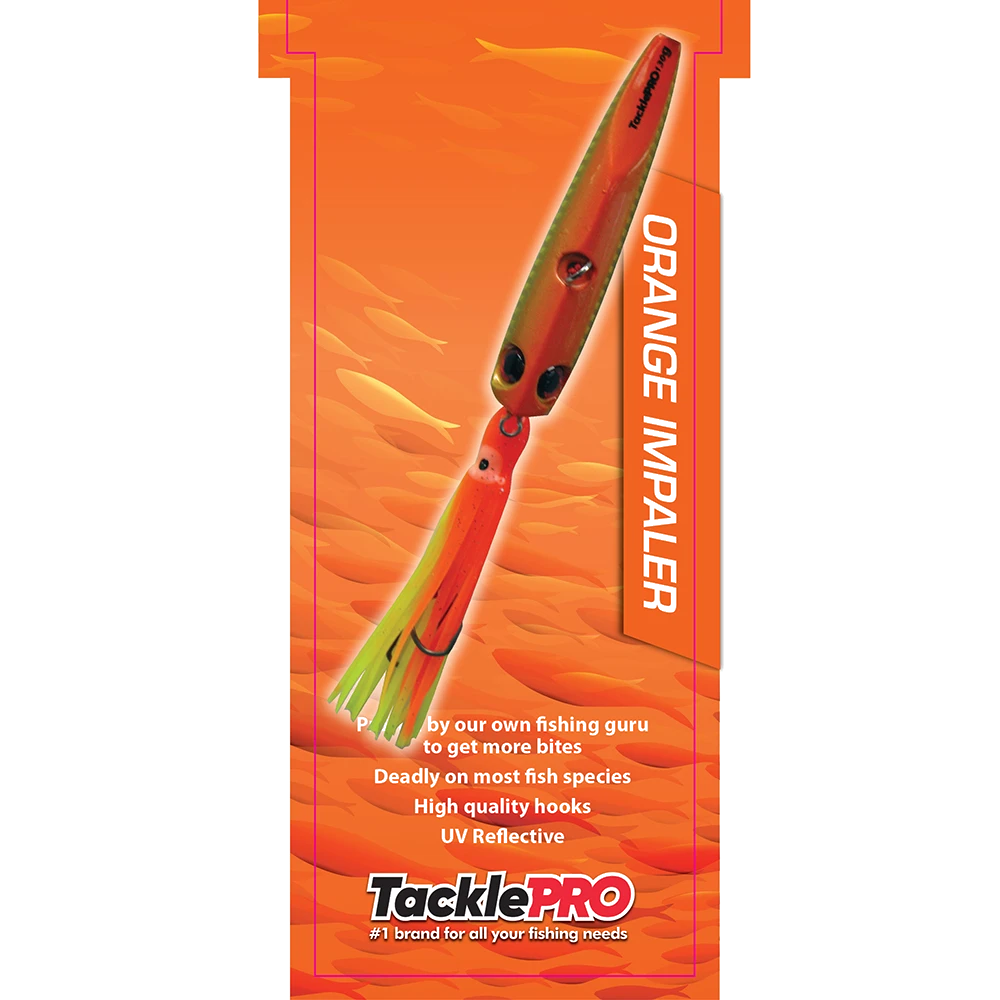 TacklePro Inchiku Lure 130gm - Orange Impaler