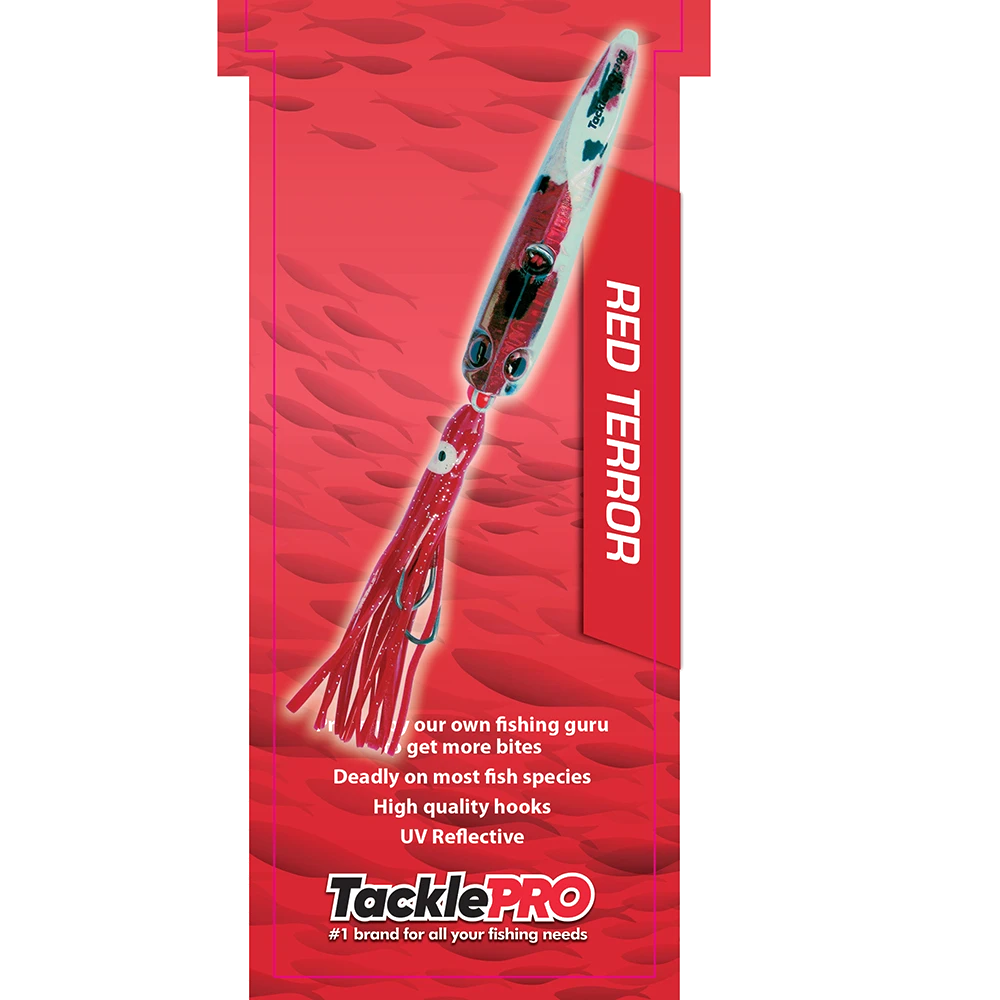 TacklePro Inchiku Lure 100gm - Red Terror