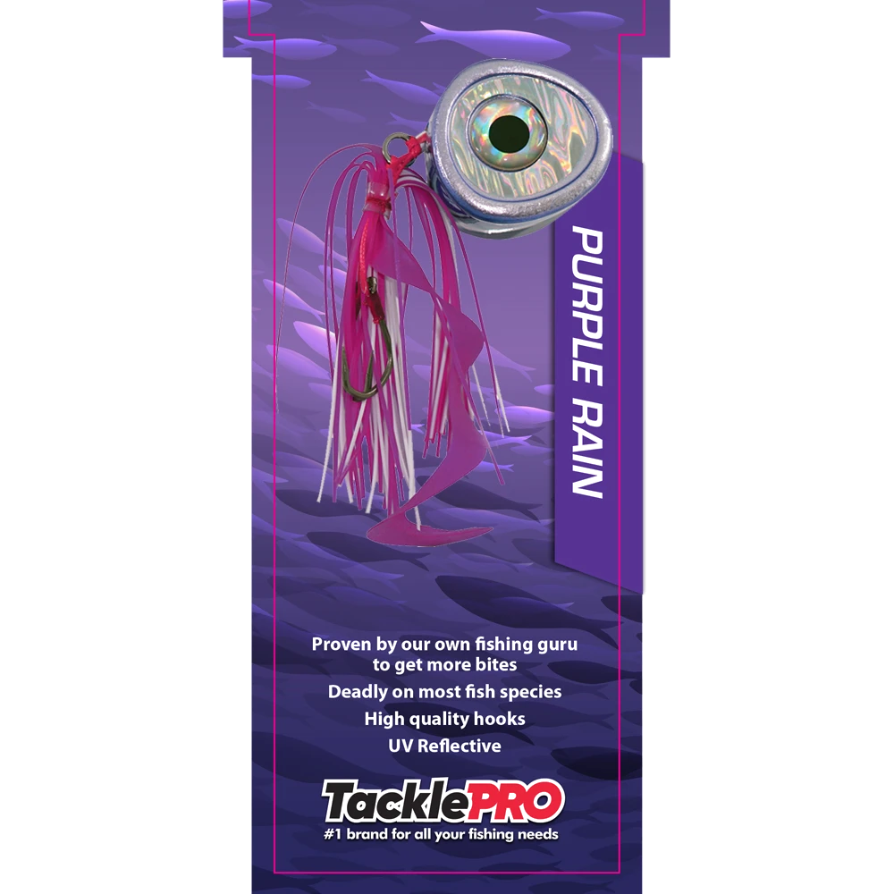 TacklePro Kabura Lure 40gm - Purple Rain