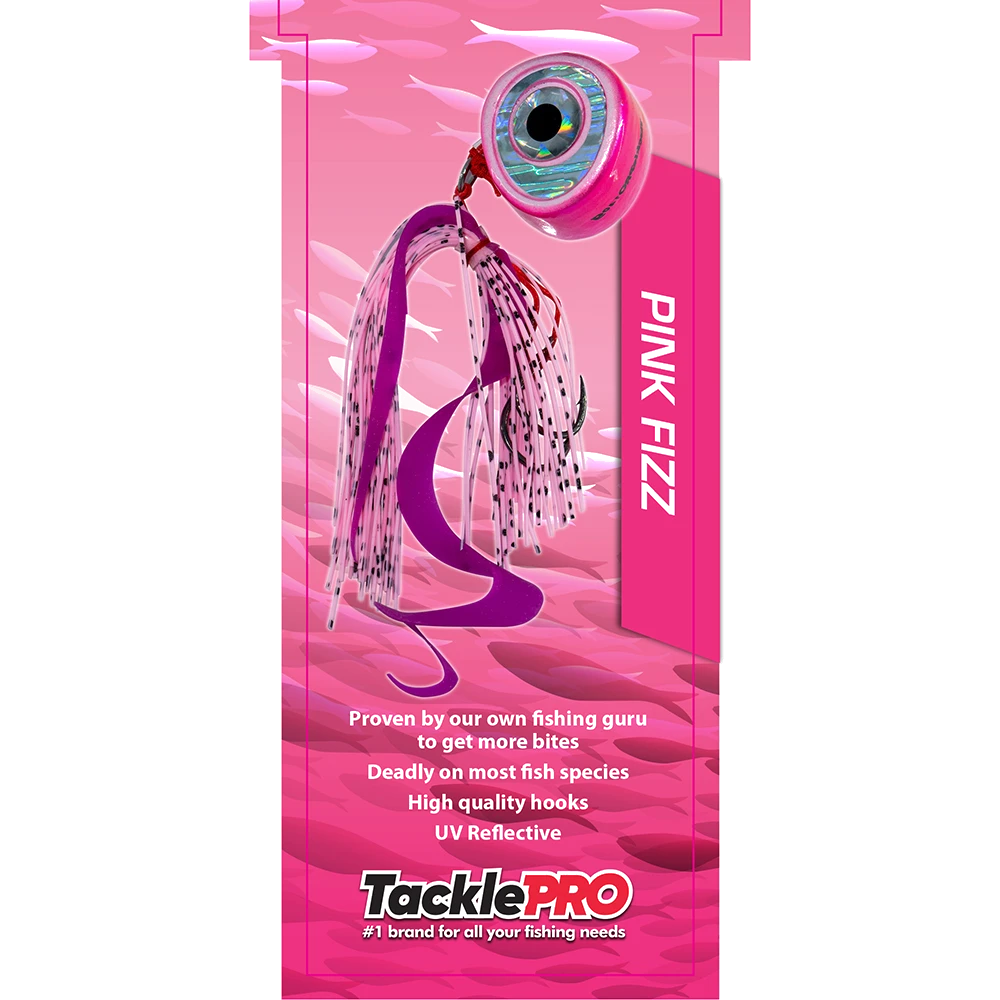 TacklePro Kabura Lure 80gm - Pink Fizz