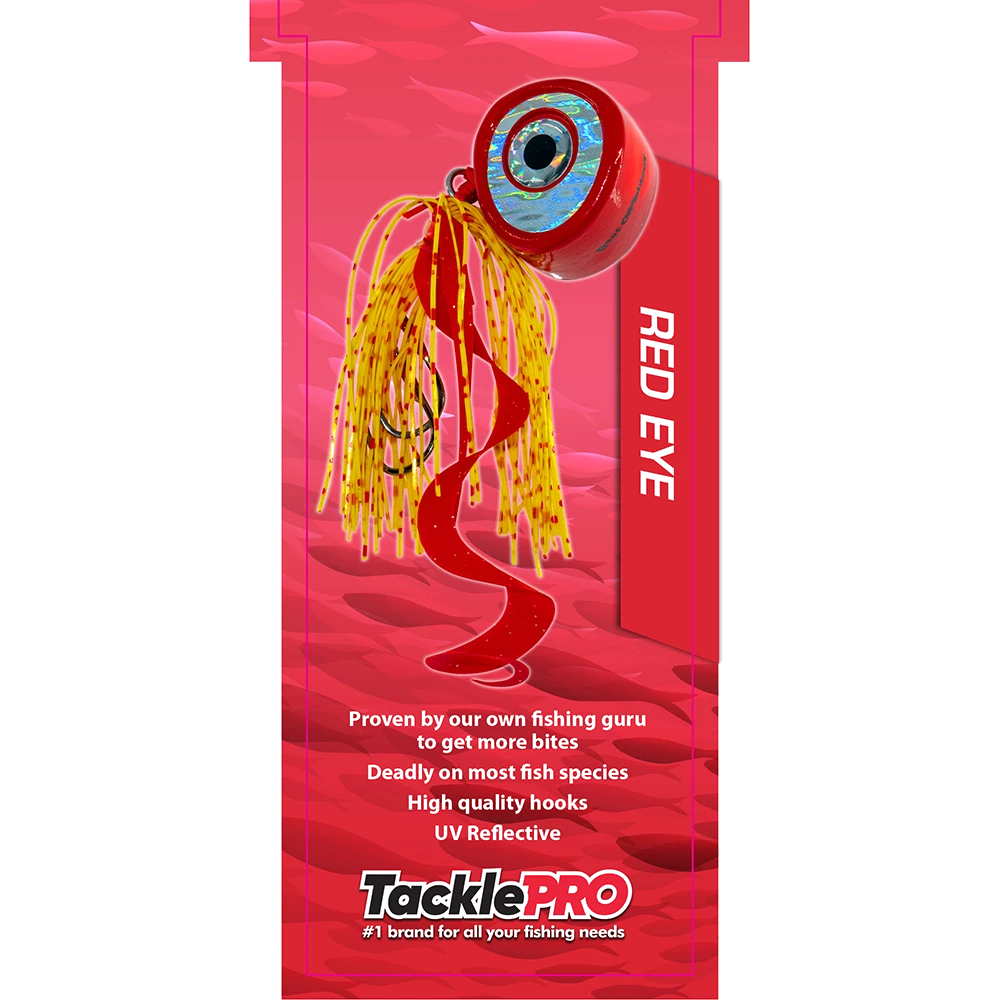 TacklePro Kabura Lure 140gm - Red Eye