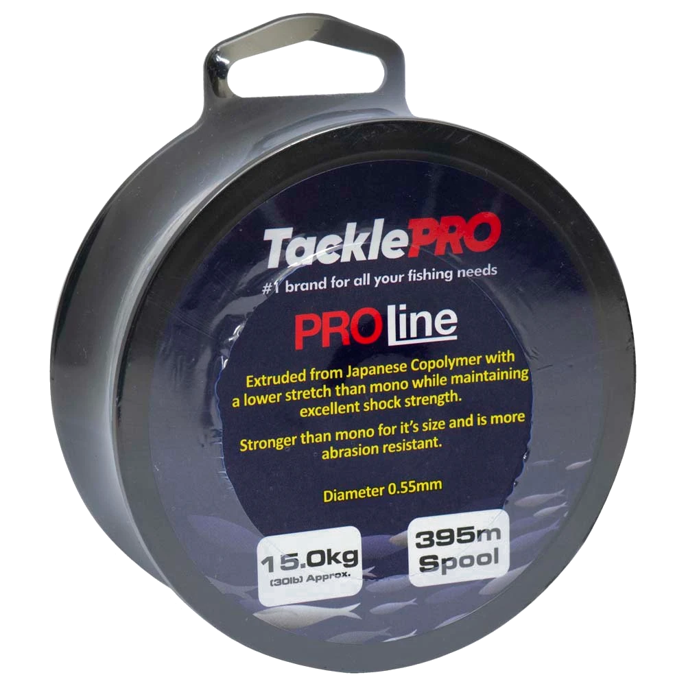 TacklePro ProLine 15.0kg/30lb - 395m Spool