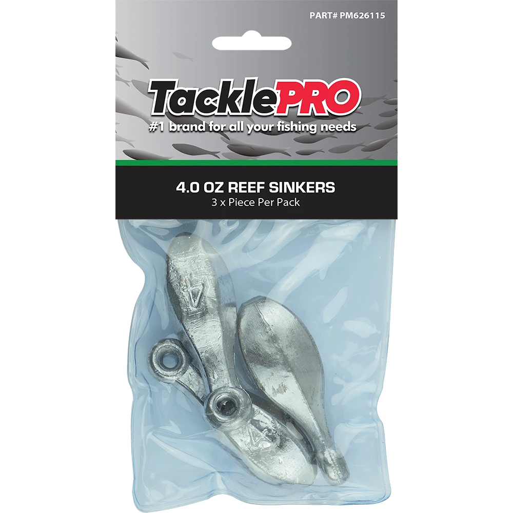 TacklePro Reef Sinker 4.0oz - 3pc