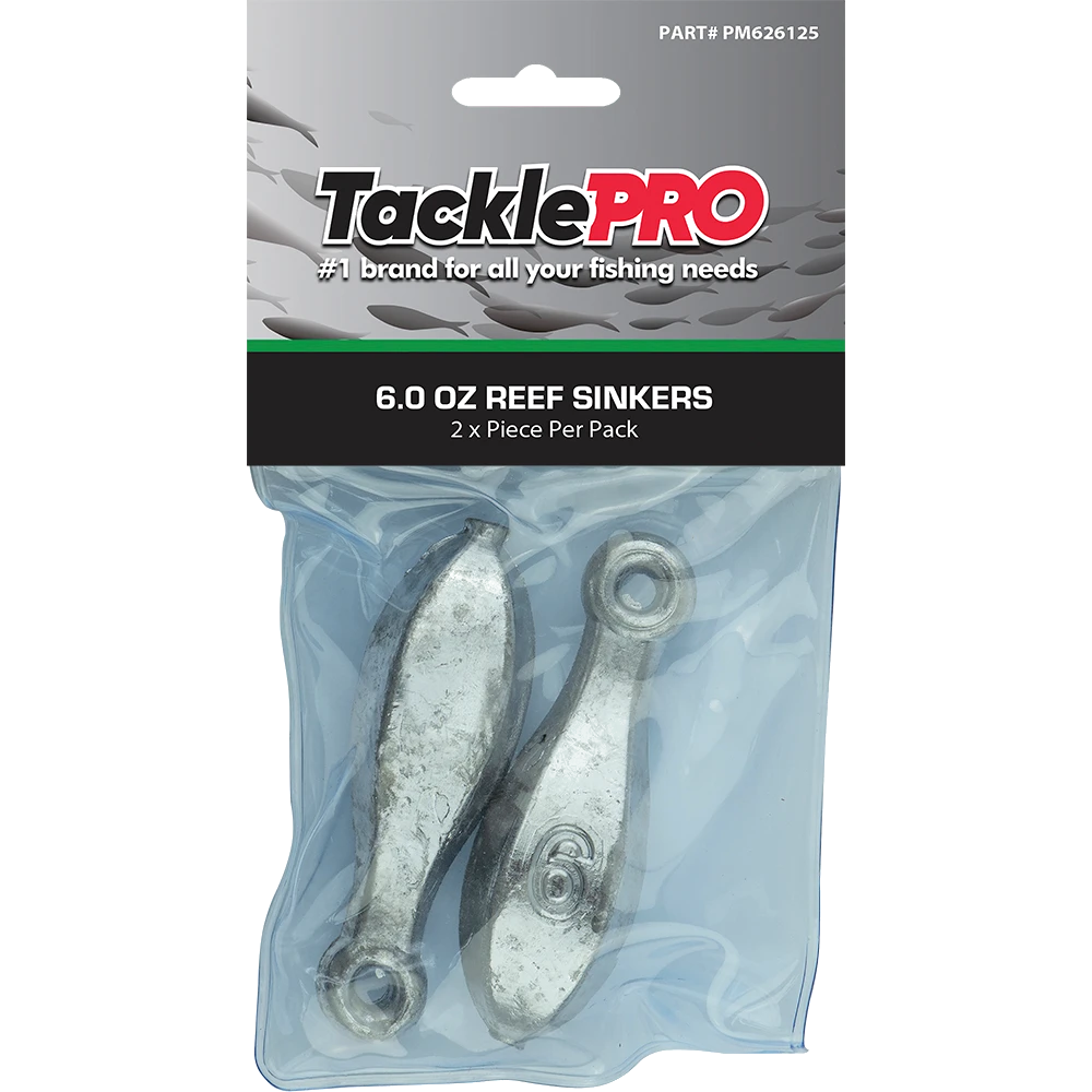 TacklePro Reef Sinker 6.0oz - 2pc