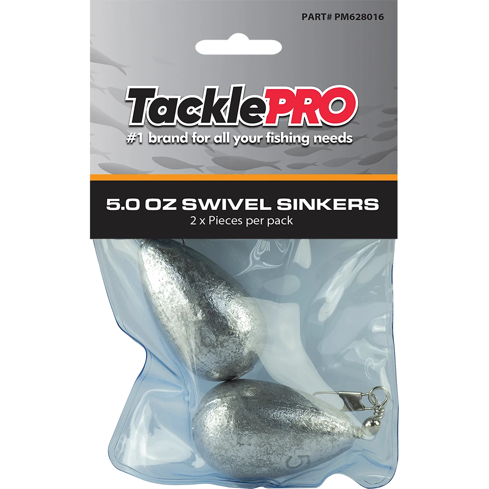 TacklePro Swivel Sinker 5.0oz - 2pc