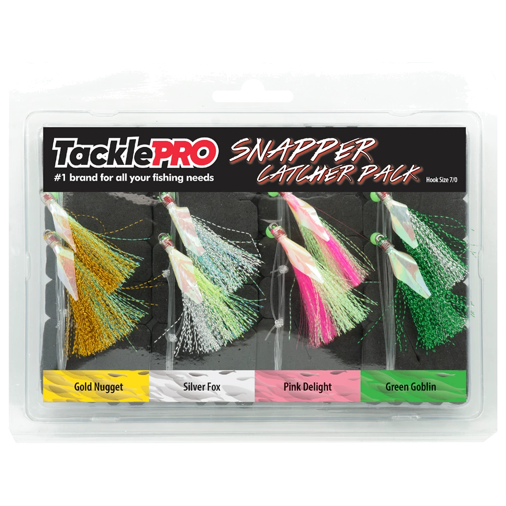 TacklePro Snapper Catcher Four Pack - 7/0