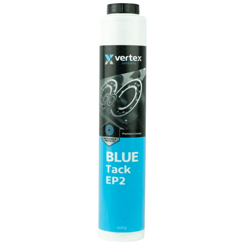 Vertex Blue Tack EP2 Grease Cartridge 400gm NLGI 2