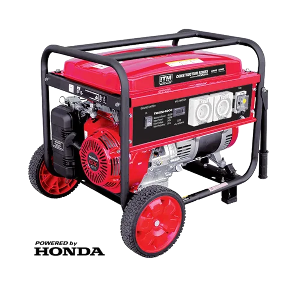 ITM 7.5Kva Generator Petrol 6000W Peak W/Honda Gx390 Engine