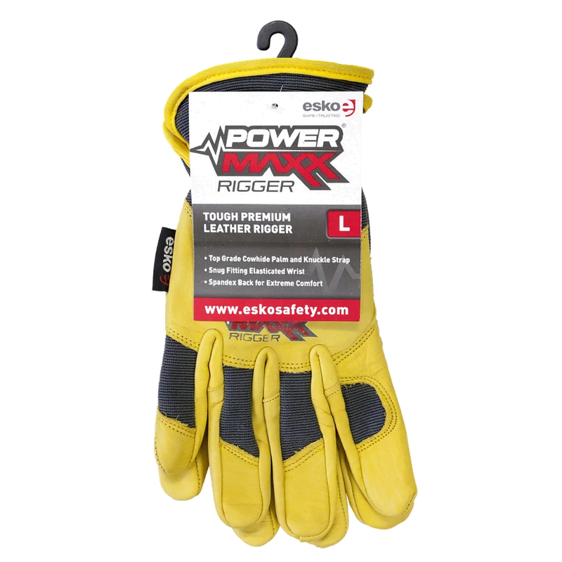 Esko Powermaxx Rigger Premium Cowgrain Glove - Image 2