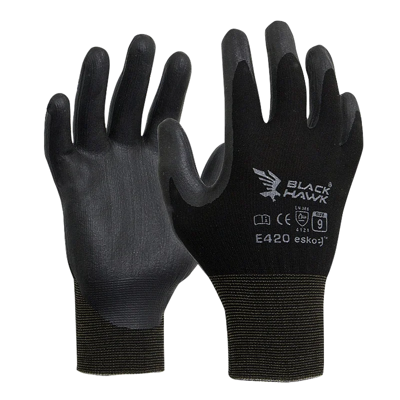 Esko Black Hawk Nitrile Glove
