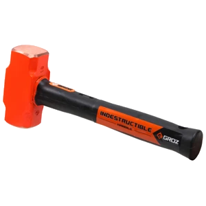 Groz Indestructible Handle Copper Head Hammer 4lb/1.8kg
