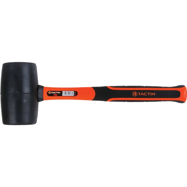 Tactix Mallet Rubber 65mm Black Fiberglass