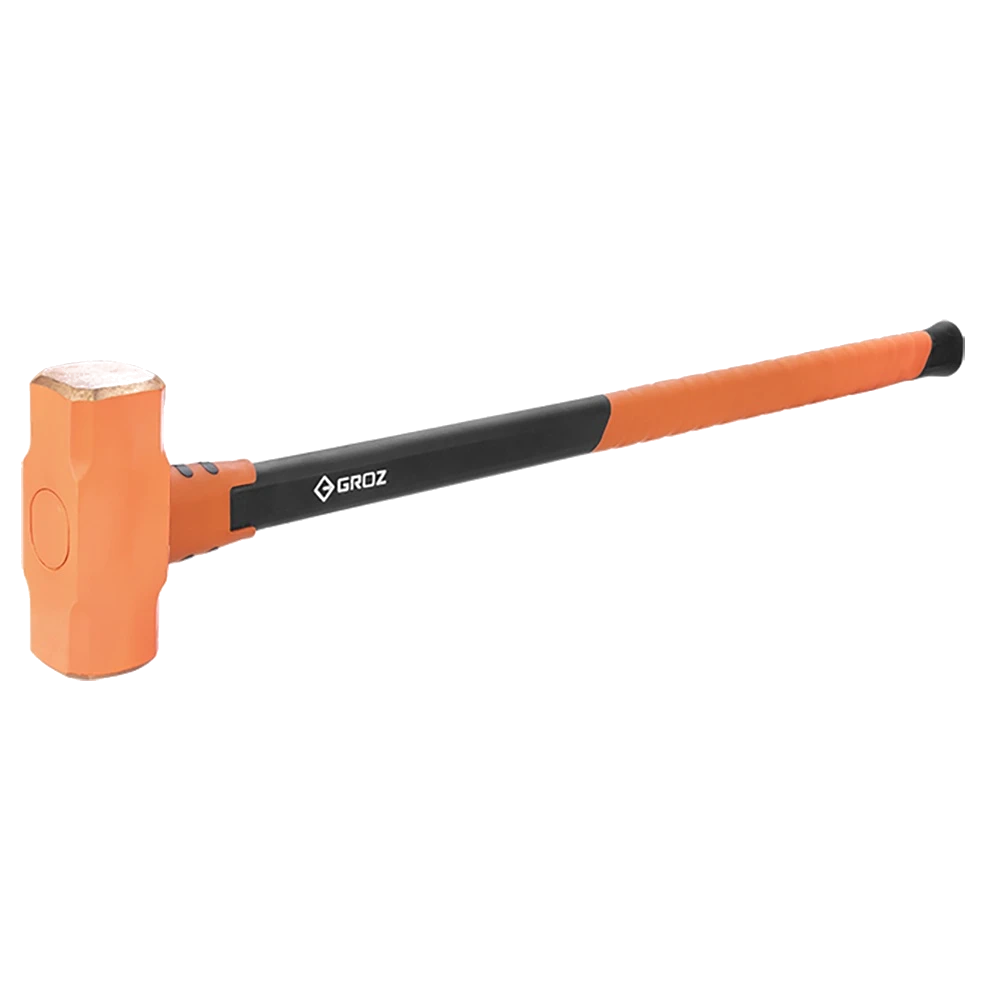 Groz Copper Head Sledge Hammer 2.7kg-Fibreglass Handle 900mm