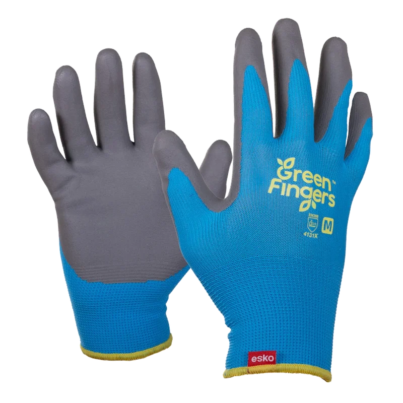 Esko Green Fingers Gardening Gloves, Blue