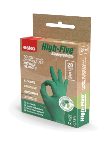 Esko High Five Biodegradable Gloves