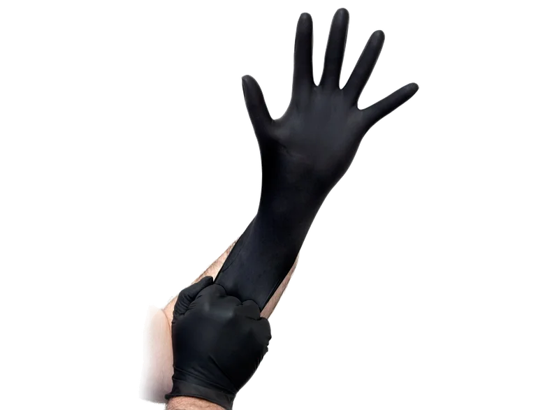 Esko High Five Industrial Black Nitrile Glove - Image 2