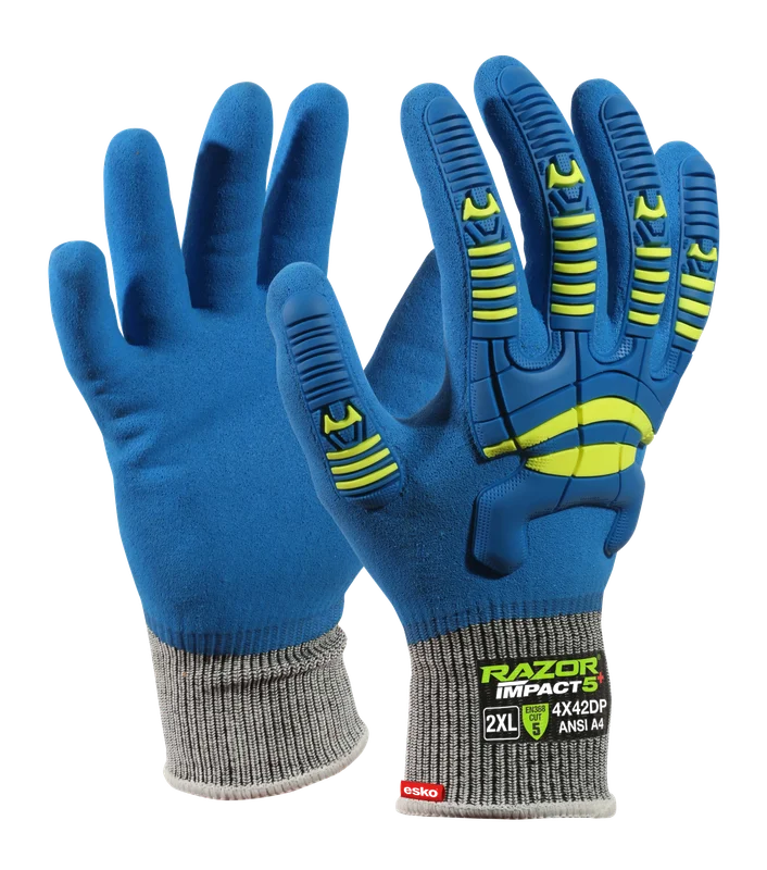 Esko Razor Impact 5+ Glove, Blue
