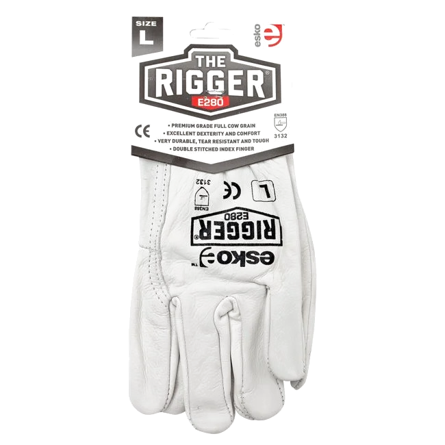 Esko The Rigger Premium Cowhide Glove Header Carded - Image 2