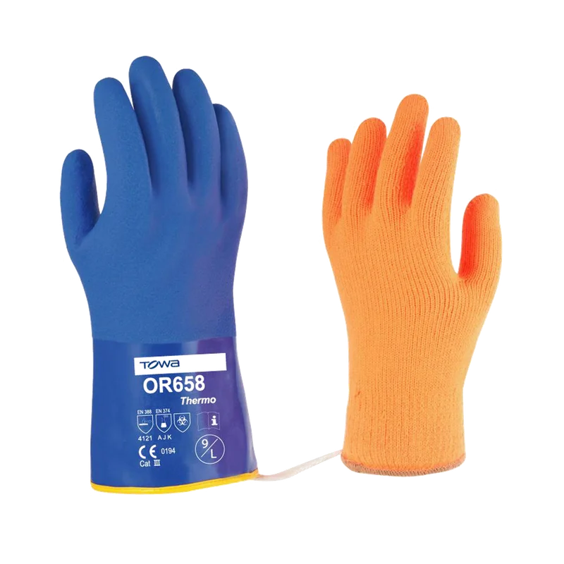 Esko Towa Blue Thermal PVC Glove