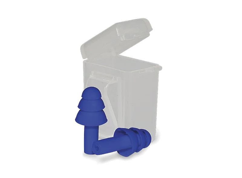 Esko Vortex Earplugs Blue Uncorded Reusable - Image 2