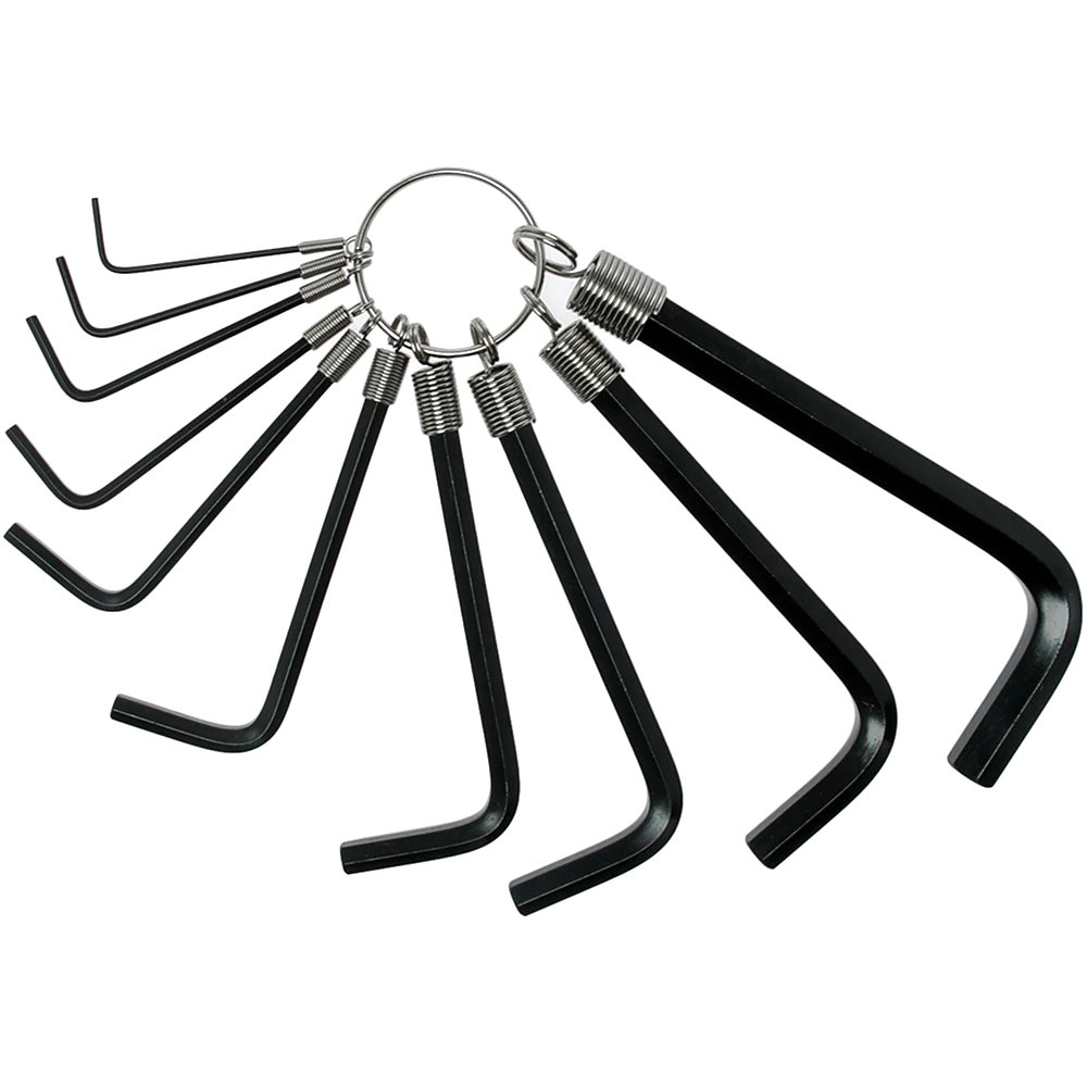 Teng 10pc Standard AF Hex Key Set - 1/16 - 3/8in