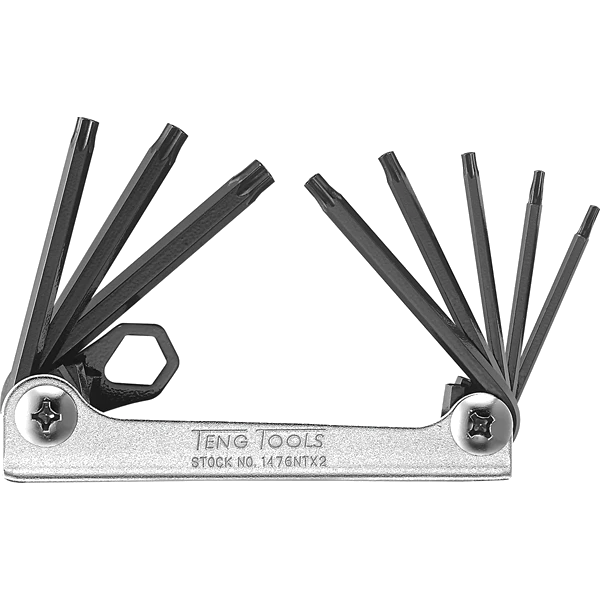 Teng 8pc Folding TX Key Set - Tx9-T10