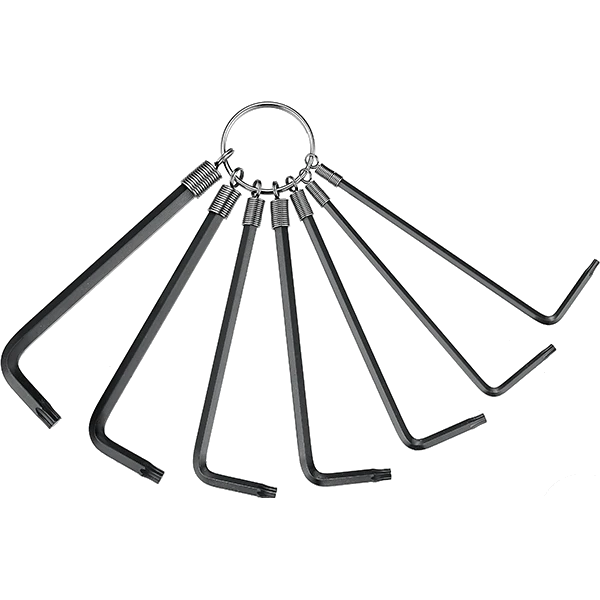 Teng 7pc Standard Torx Key Set-Tx10-Tx40