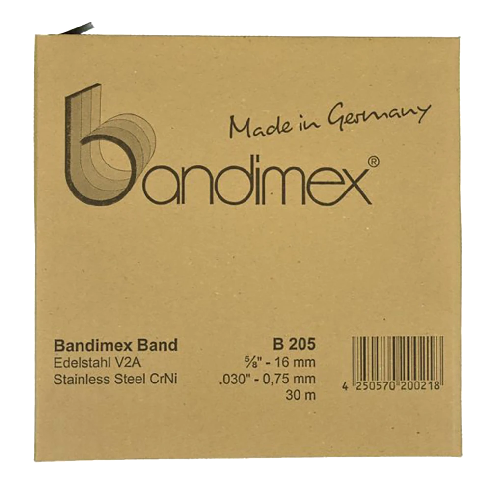 Bandimex B205 Band 5/8in x 30m (ea)**
