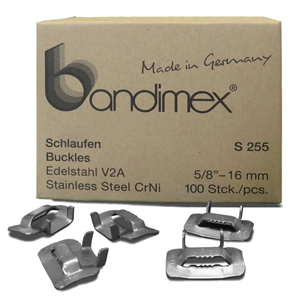 Bandimex S255 Buckles 5/8in (100pc)**