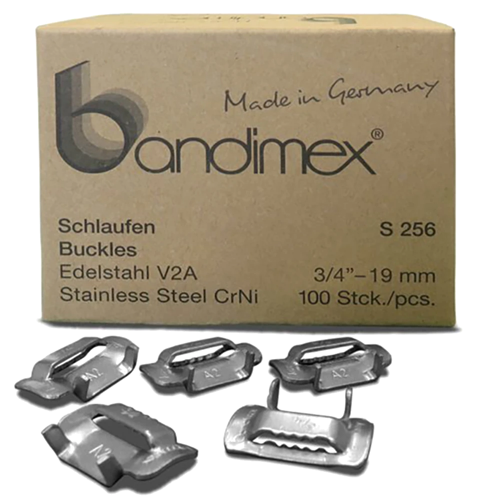 Bandimex S256 Buckles 3/4in (100 pc)**