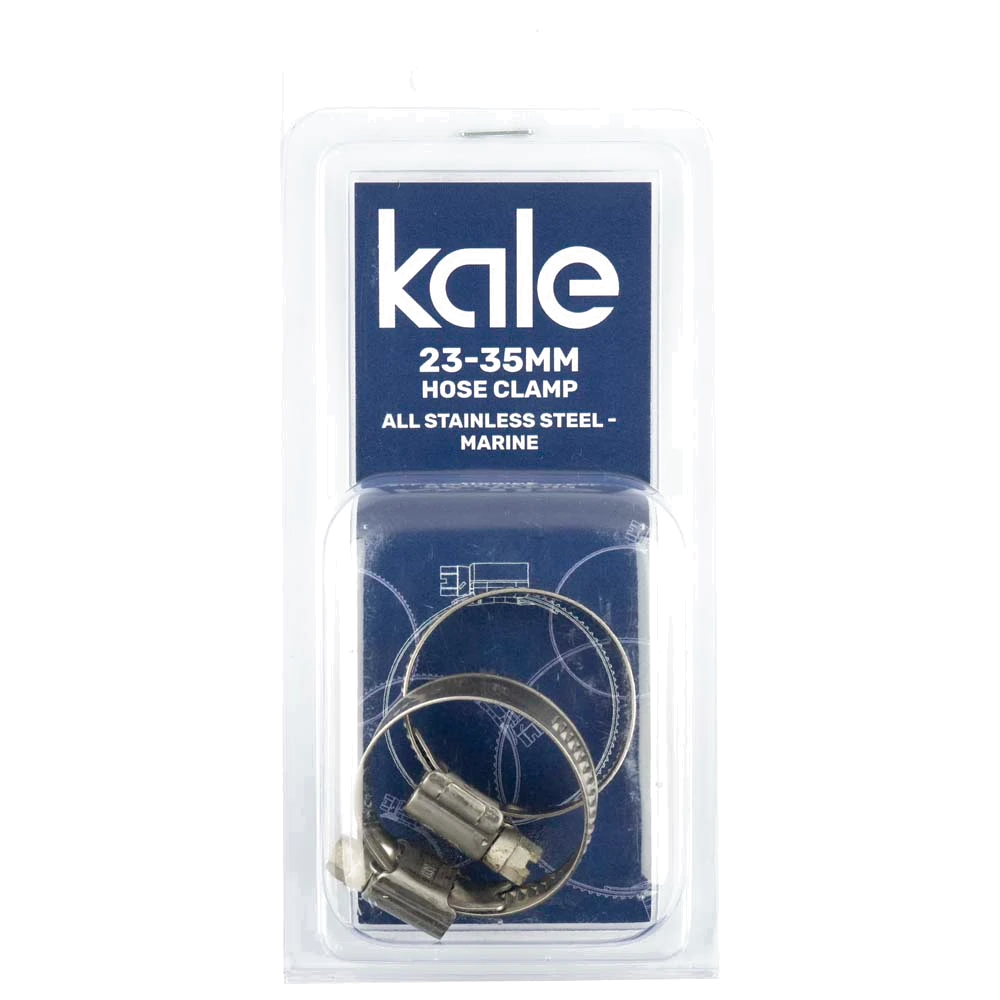Kale WD12 23-35mm W4-R (2pk) - All Stainless Marine