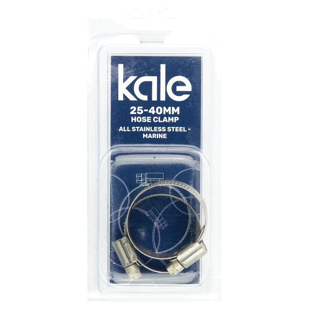 Kale WD12 25-40mm W4-R (2pk) - All Stainless Marine