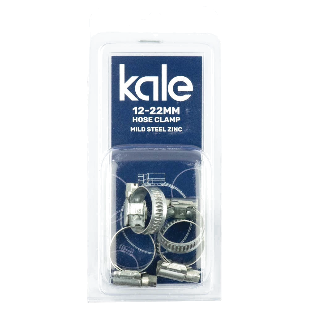 Kale WD9 12-22mm W1-R (4pk) - Mild Steel Zinc