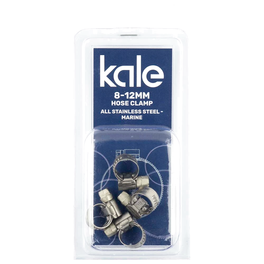 Kale WD9 8-12mm W4-R (4pk) - All Stainless Marine