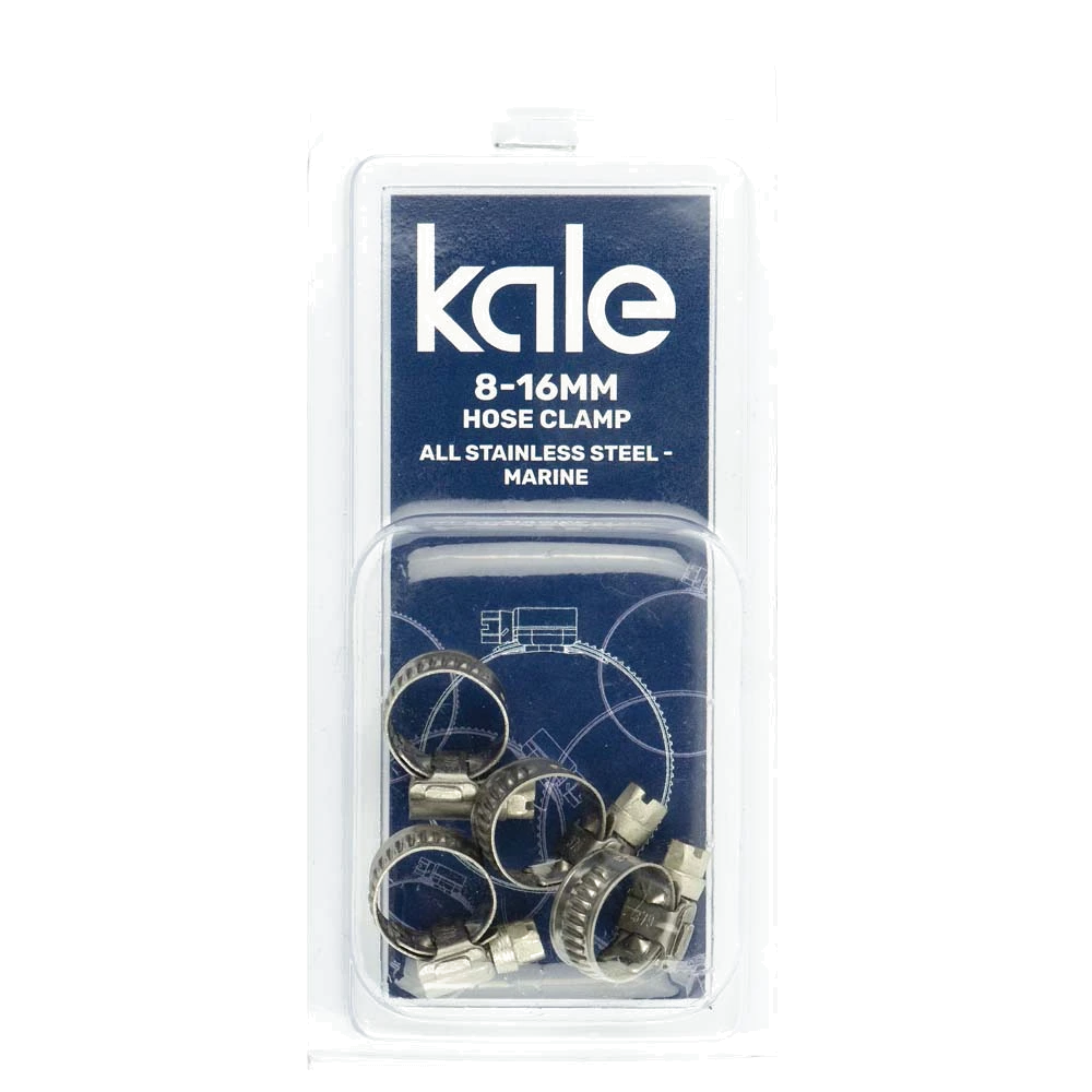 Kale WD9 8-16mm W4-R (4pk) - All Stainless Marine