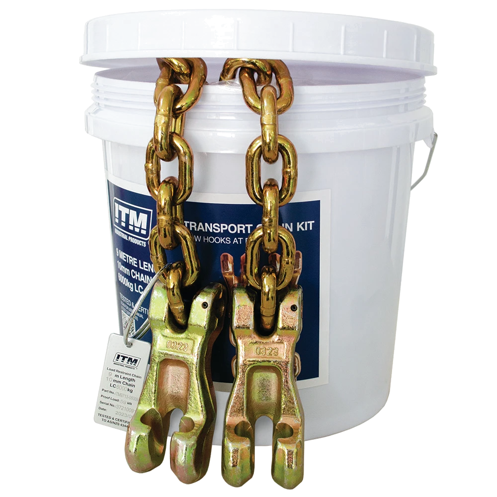 ITM G70 Transport Chain - 6 Ton Lashing Cap. - 9M Length