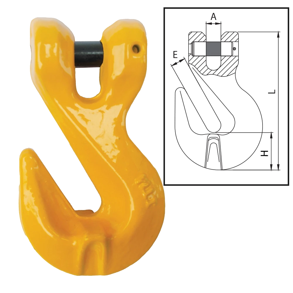 ITM G80 Clevis Shortening Grab Hook-13mm Chain