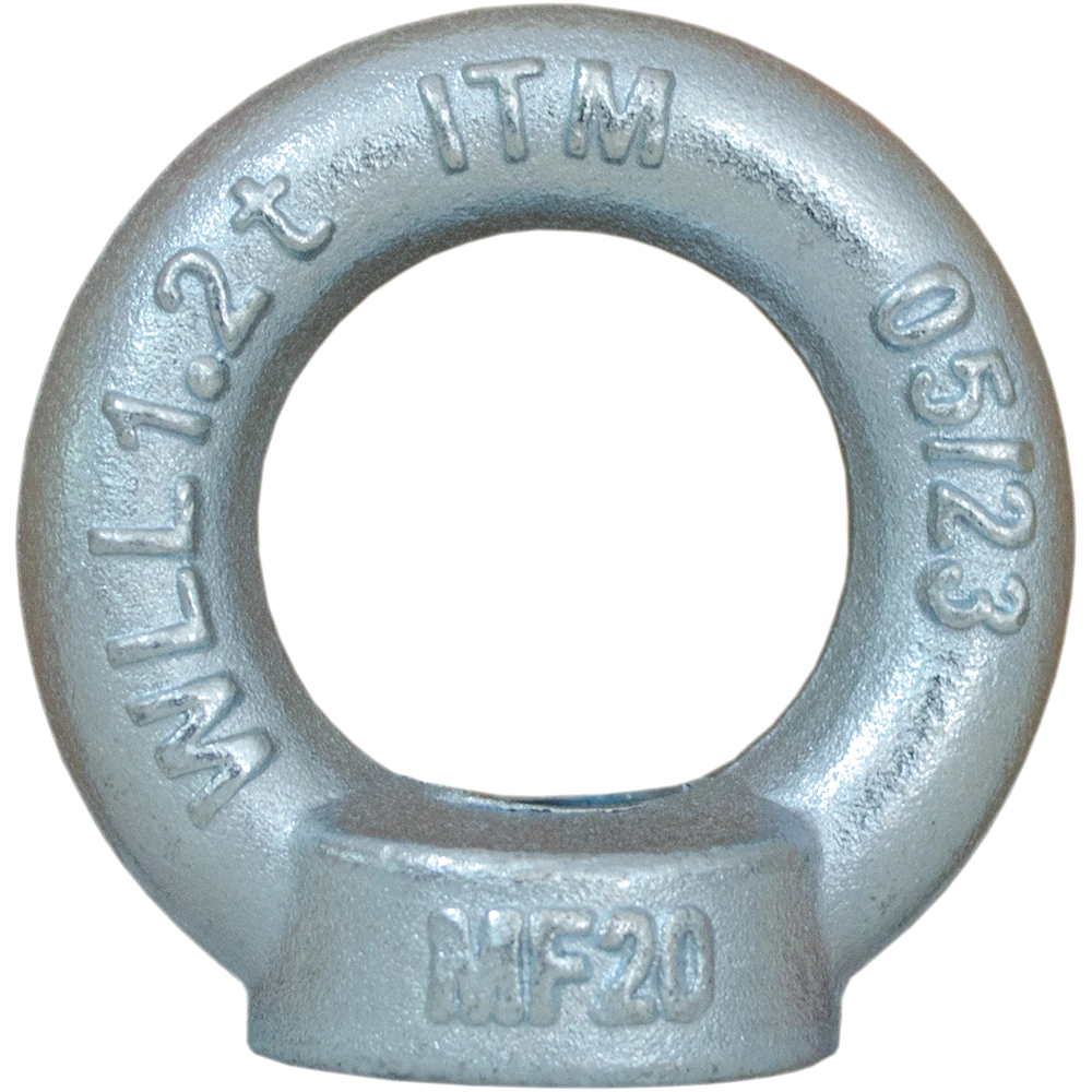 ITM Shouldered Eyenut w/ Metric Thread Din 582-10mm. 0.23T