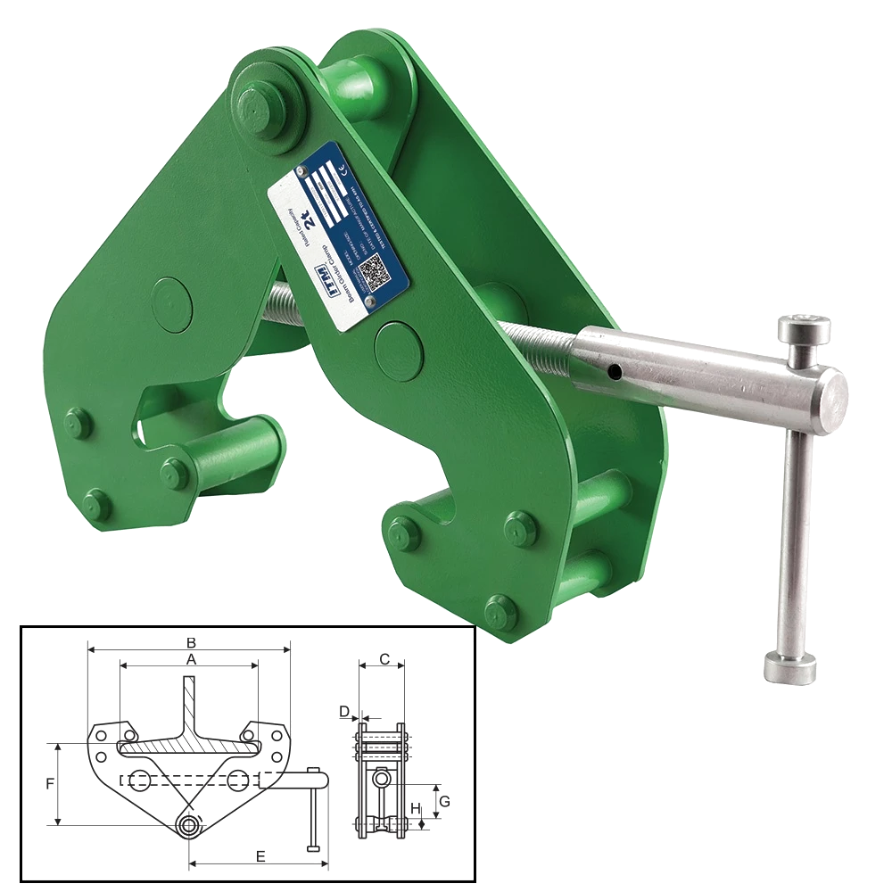 ITM Beam Clamp-2 Ton-230mm Beam Width