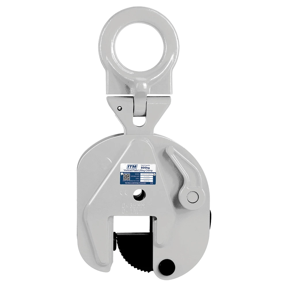 ITM Vertical Lifting Clamp-800 kg-15mm Opening Width