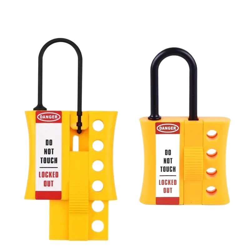 Non-conductive Lockout Hasp with Slider