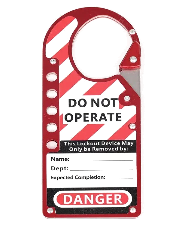 Aluminium Snap-on Lockout Hasp