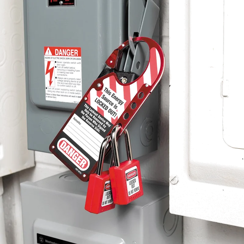Aluminium Snap-on Lockout Hasp - Image 4