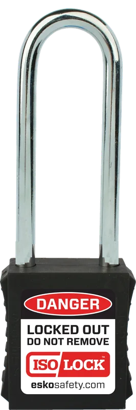 Extra Length Steel Shackle Padlock