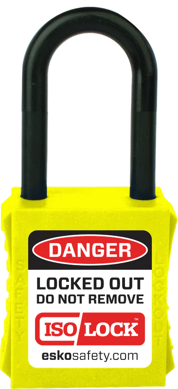 Standard Length Nylon Shackle Padlock