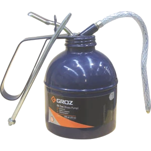 Groz 500ml/16oz Oil Can W/ Flex & Rigid Spout