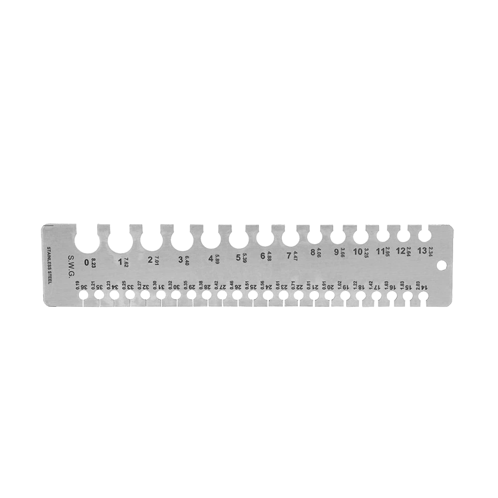 Groz Wire Gauge (Rectangular)