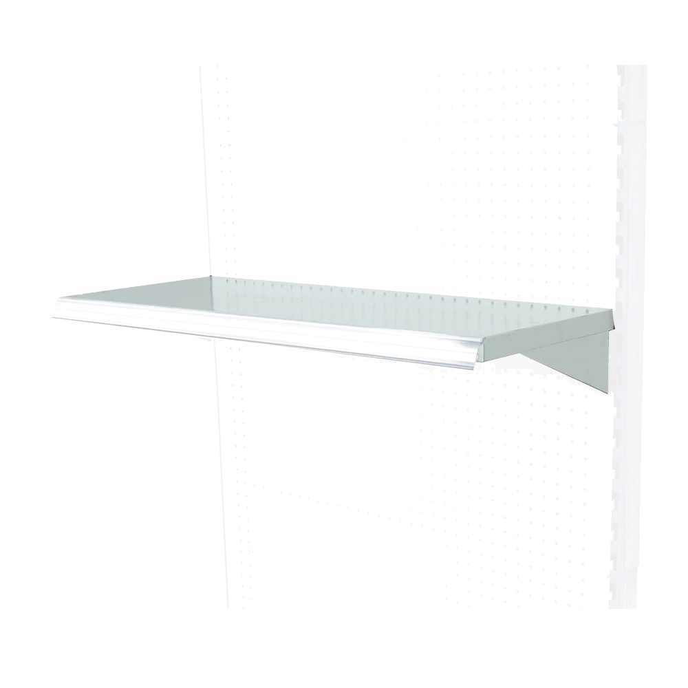 ITM Grey Shelf w/ Brackets 900Wx350mm ToSuit ITM Merch Stand