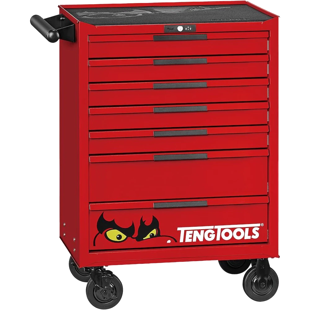 Teng 516pc Pro35™ 26in Roller Cabinet Tool Kit - Red