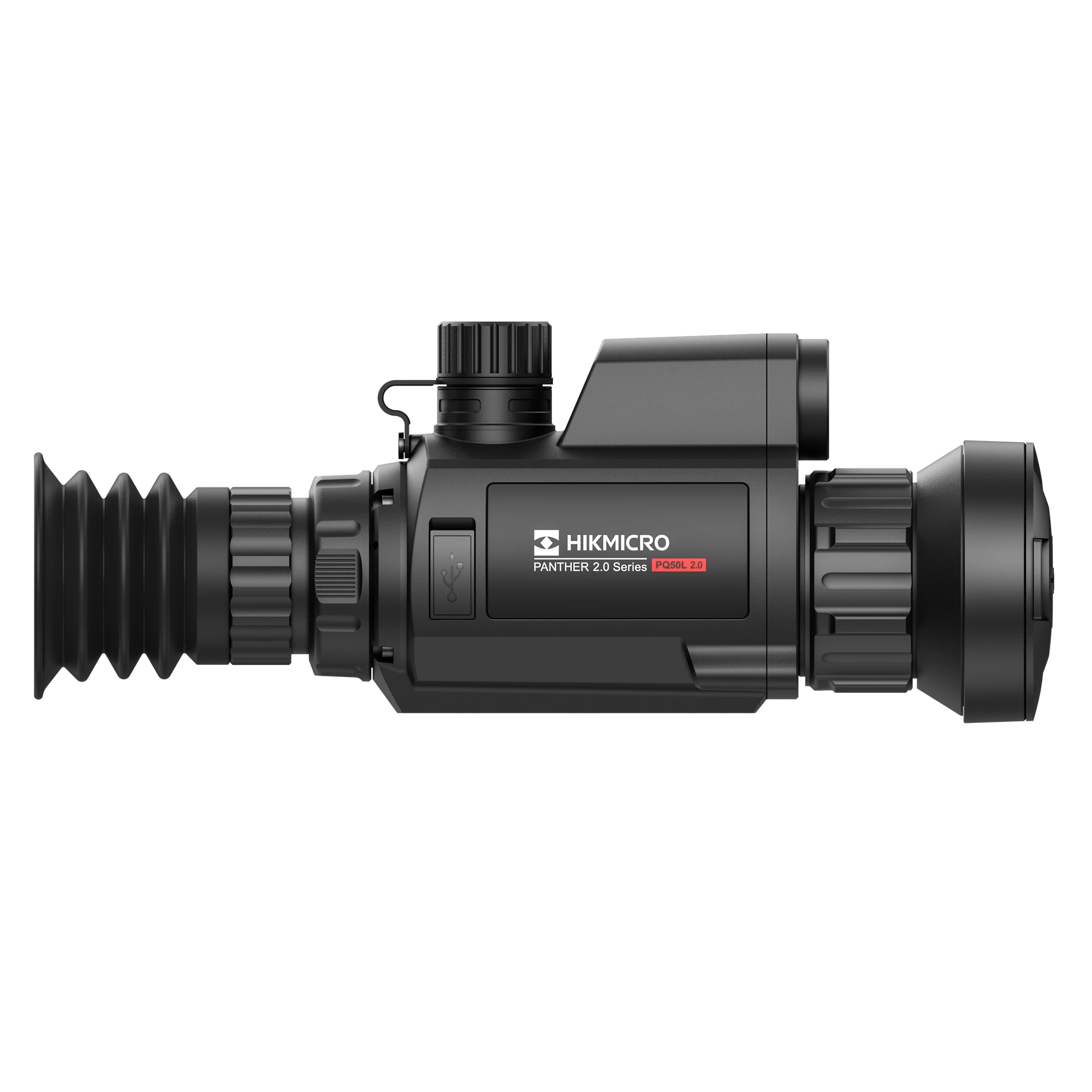 HIKMICRO PANTHER 2.0 PQ50L 50mm 640x512 12mic <20mK Thermal Scope with LRF - Image 2